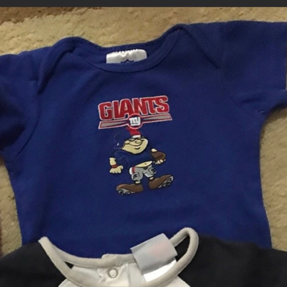 NY GIANTS onesie